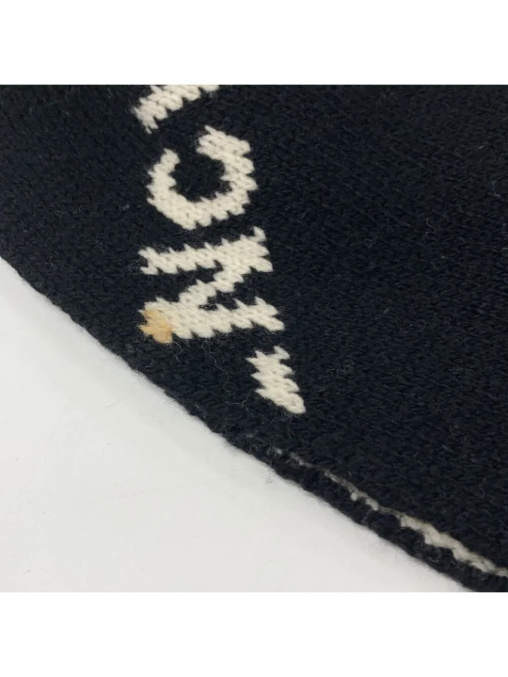 Balenciaga Logo Scarf Black
